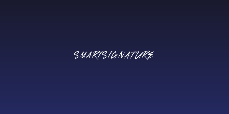 SmartSignature Social Header