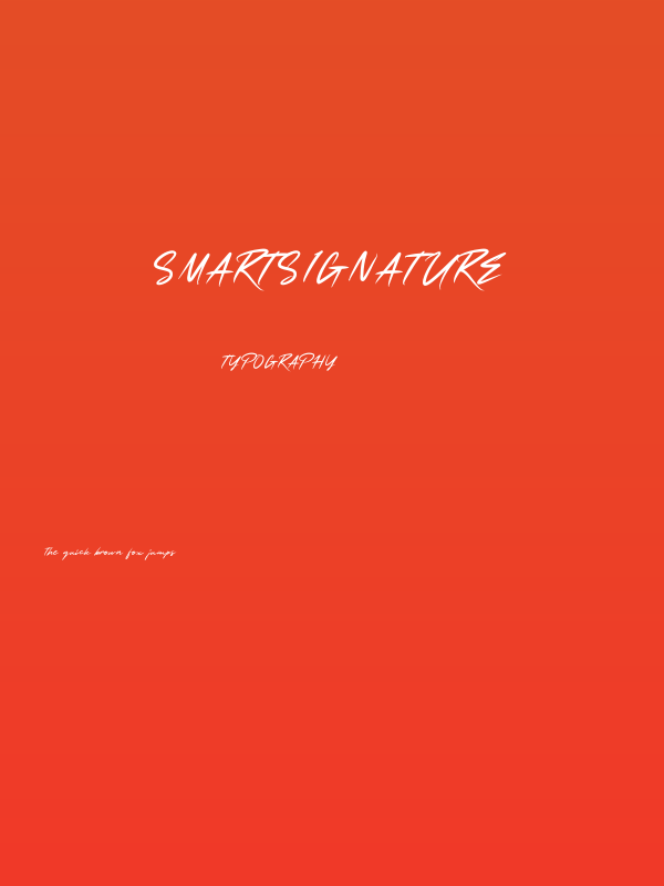 SmartSignature Poster