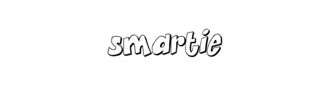 Smartie  font caratteri gratis
