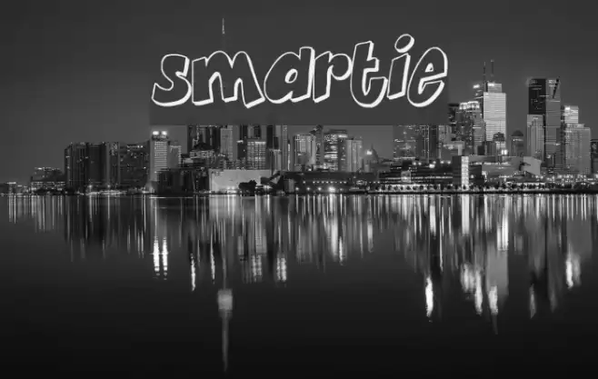 Smartie Font examples