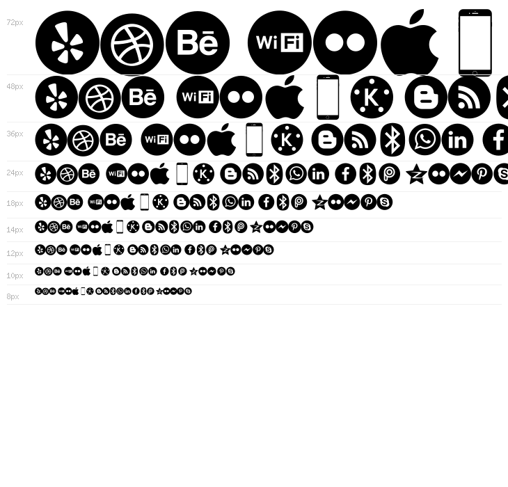 Smartphone Icons Pro Waterfall