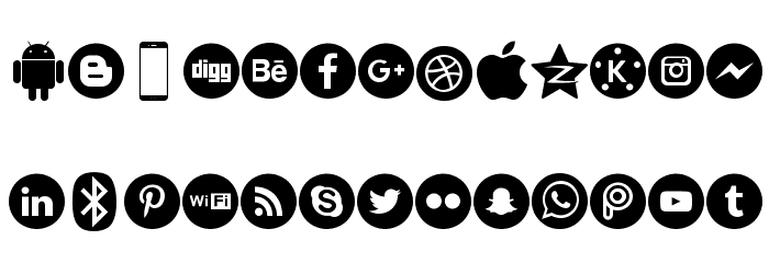 Smartphone Pro Font LOWERCASE
