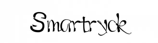 Smartryck  Frei Schriftart Herunterladen
