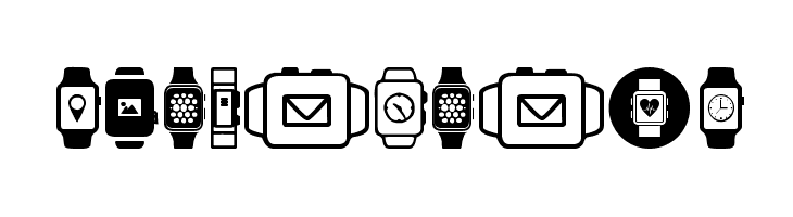 Smartwatch Font - FFonts.net