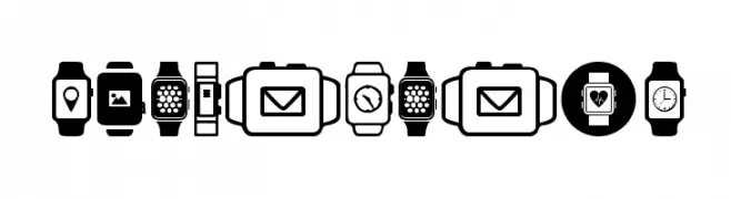 Smartwatch  Fuentes Gratis Descargar