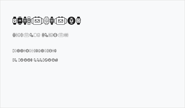 Smartwatch Business Card