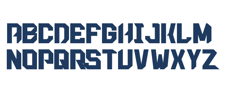 Smash Stadium Font Uppercase