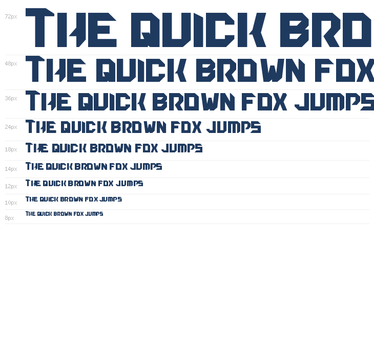 Smash Stadium Font Waterfall