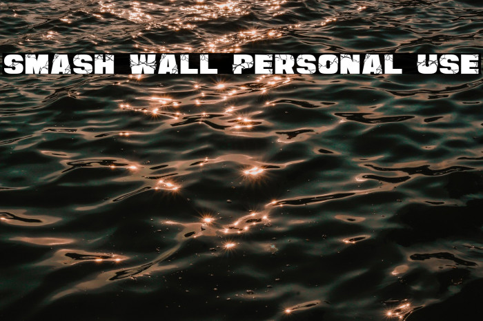 Smash Wall Personal Use Example 3