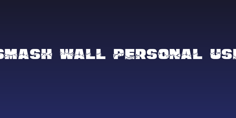 Smash Wall Personal Use Social Header