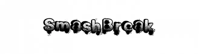 SmashBreak  les polices de caractères gratuit tlcharger
