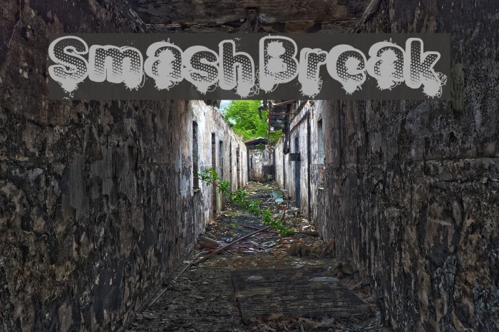 SmashBreak Font examples