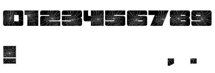 Smashed Regular Font OTHER CHARS