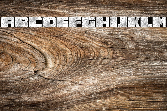 Smashed Regular Font examples