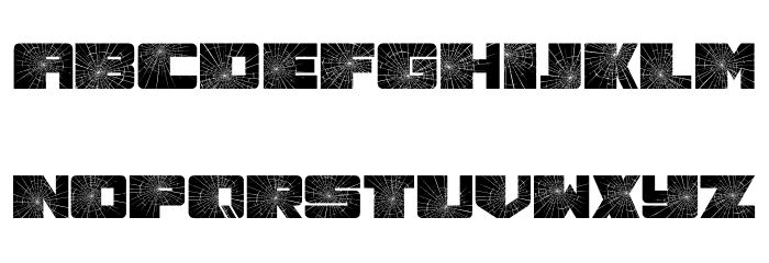 Smashed Regular Font LOWERCASE