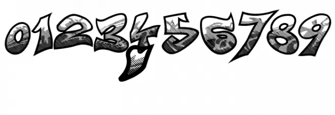 Smasher 312 Custom Font OTHER CHARS