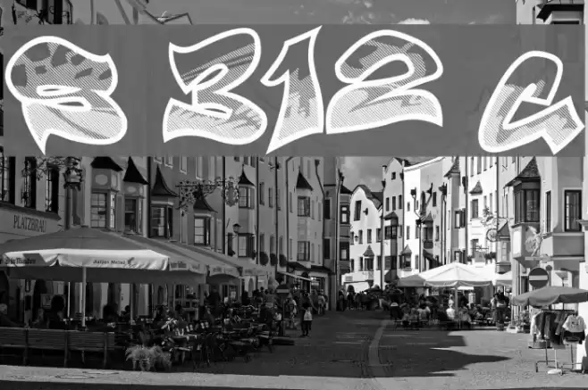 Smasher 312 Custom Font examples