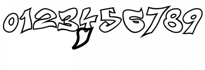 Smasher 312 Font OTHER CHARS