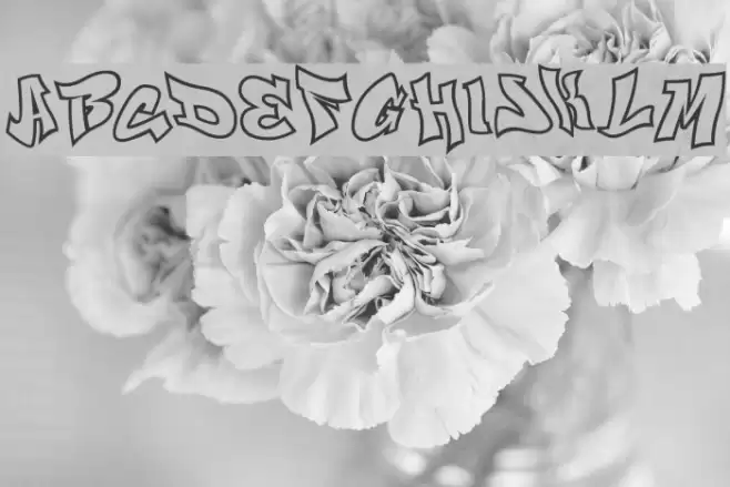 Smasher 312 Font examples