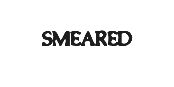 Smeared Logo