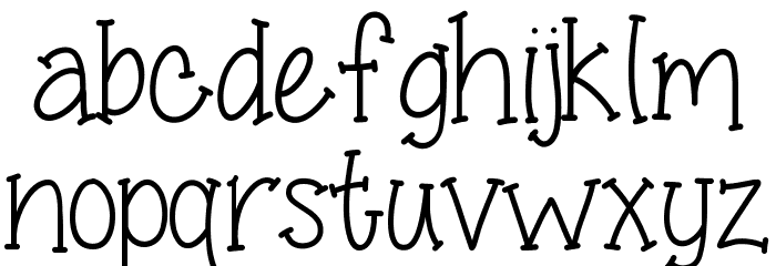 SmellTheRoses Font LOWERCASE