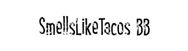 SmellsLikeTacos BB  font caratteri gratis