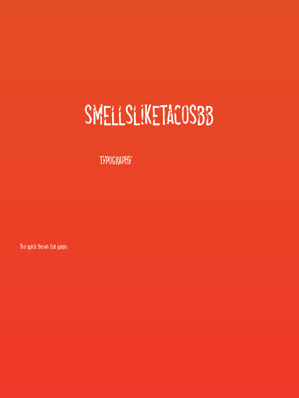 SmellsLikeTacosBB Poster