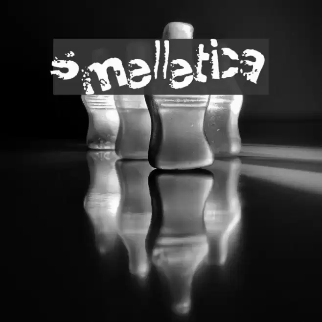 Smellvetica Font examples
