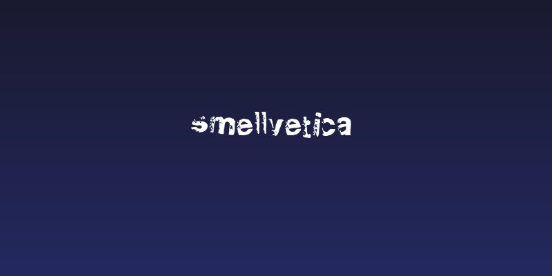 Smellvetica Social Header