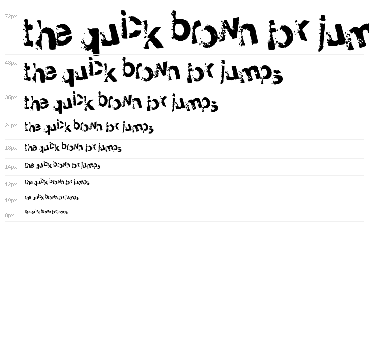 Smellvetica Waterfall