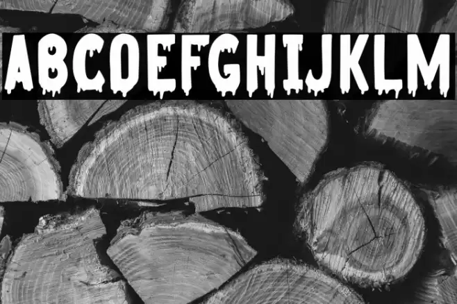 Smelly Blood - Personal Use Font examples