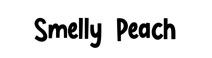Smelly Peach  Fuentes Gratis Descargar