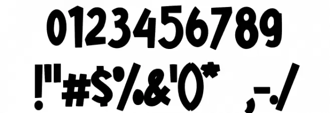 Smelly Peach Font OTHER CHARS