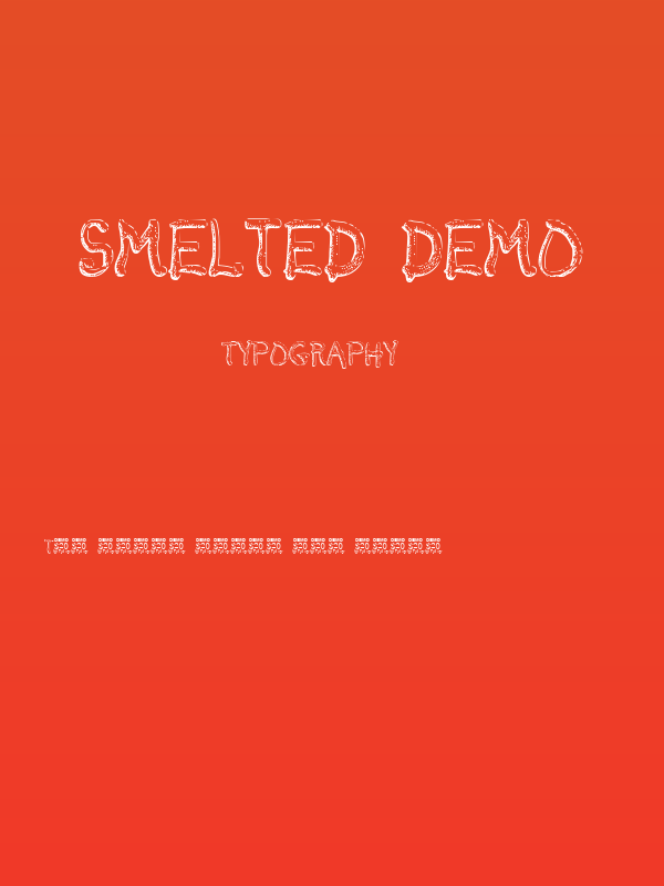 Smelted Demo Poster