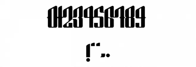 Smeyer Black Font OTHER CHARS