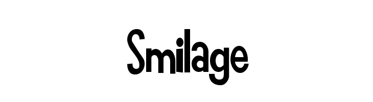 Smilage Font