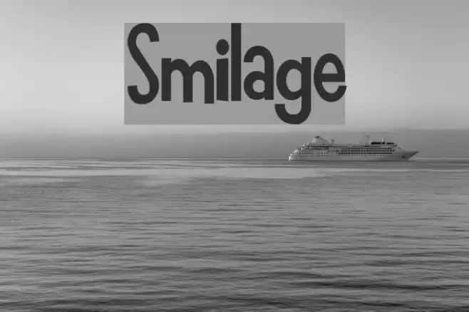 Smilage Schriftart examples