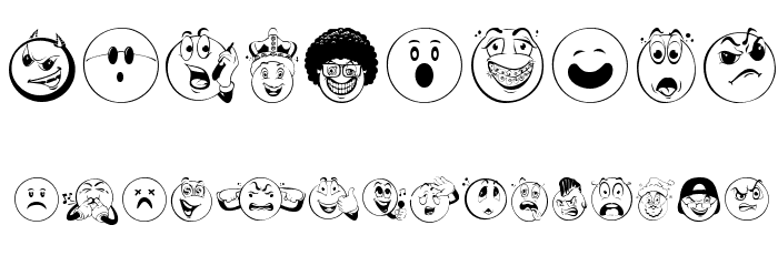 Smile 2 Me Regular Font OTHER CHARS