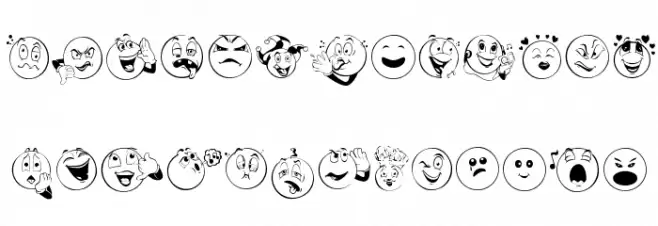 Smile 2 Me Regular फ़ॉन्ट लोअरकेस