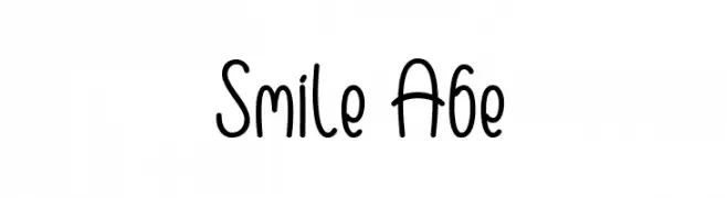 Smile Abe  Descarca Fonturi Gratis
