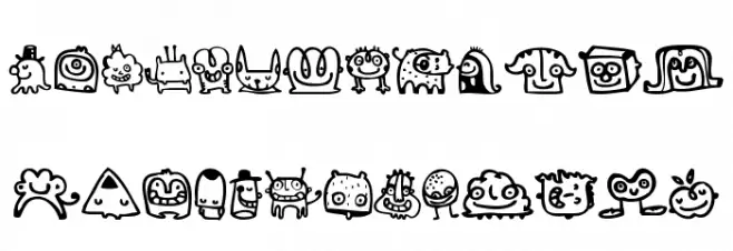 Smile Baby Smile Font UPPERCASE