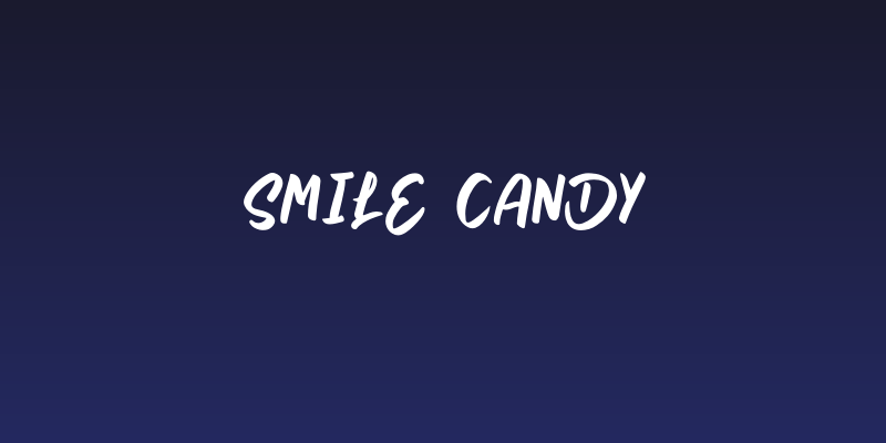 Smile Candy Social Header
