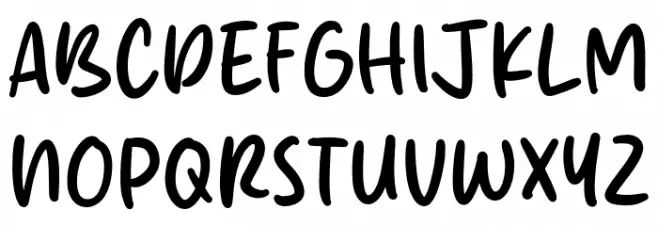 Smile City Шрифта ВЕРХНИЙ