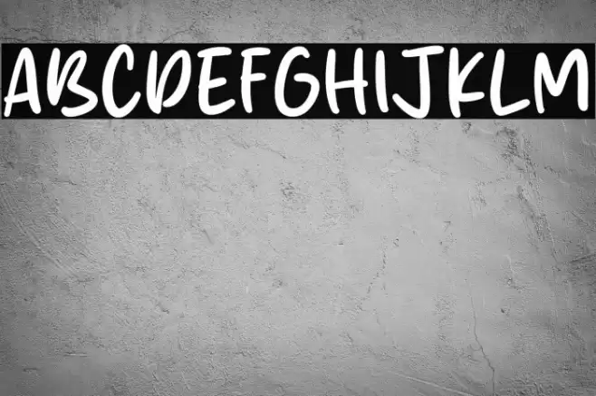 Smile City फ़ॉन्ट examples