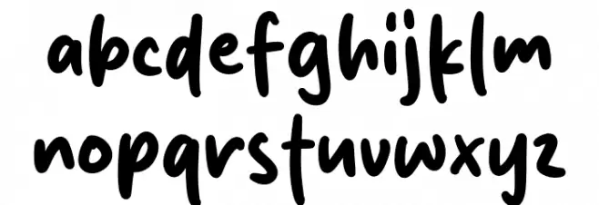 Smile City Шрифта строчной