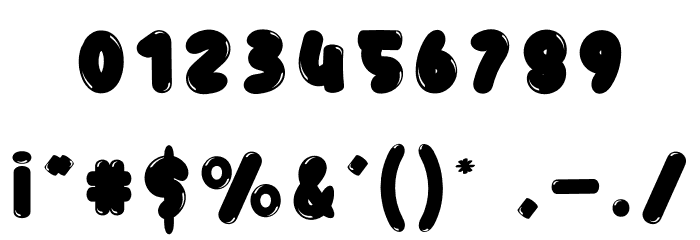 Smile Family Font OTHER CHARS