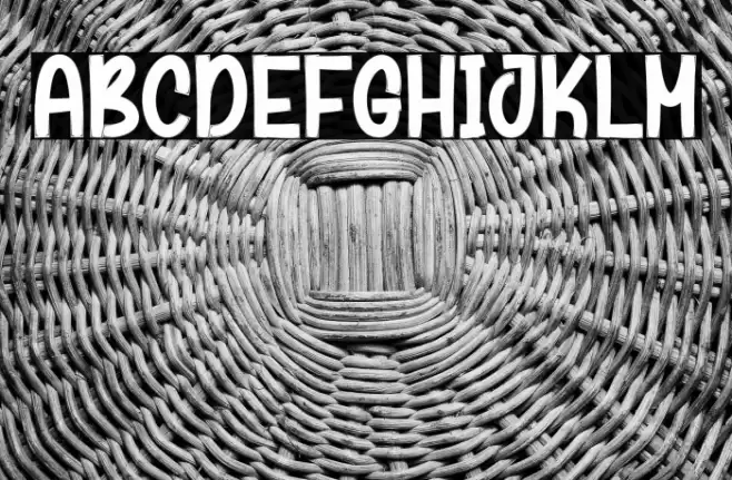 Smile Ghost Font examples