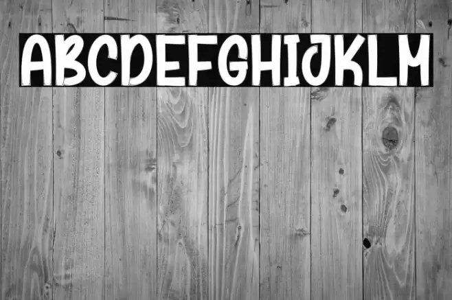 Smile Ghost Font examples