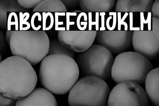 Smile Ghost Font examples