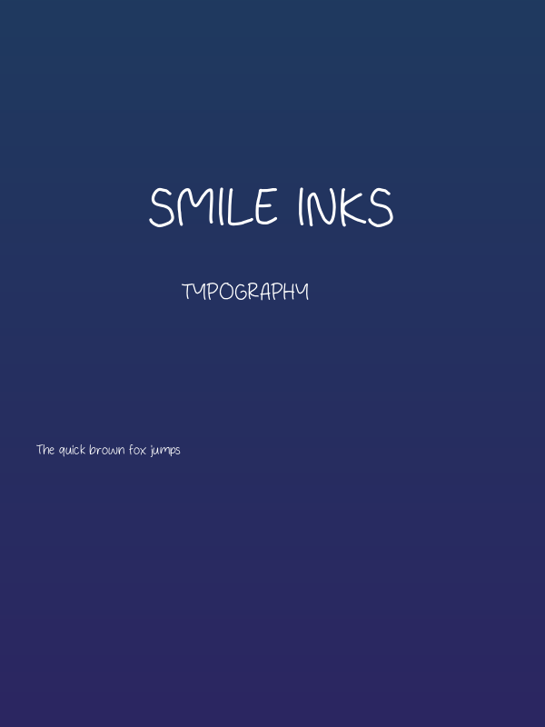 Smile Inks Poster